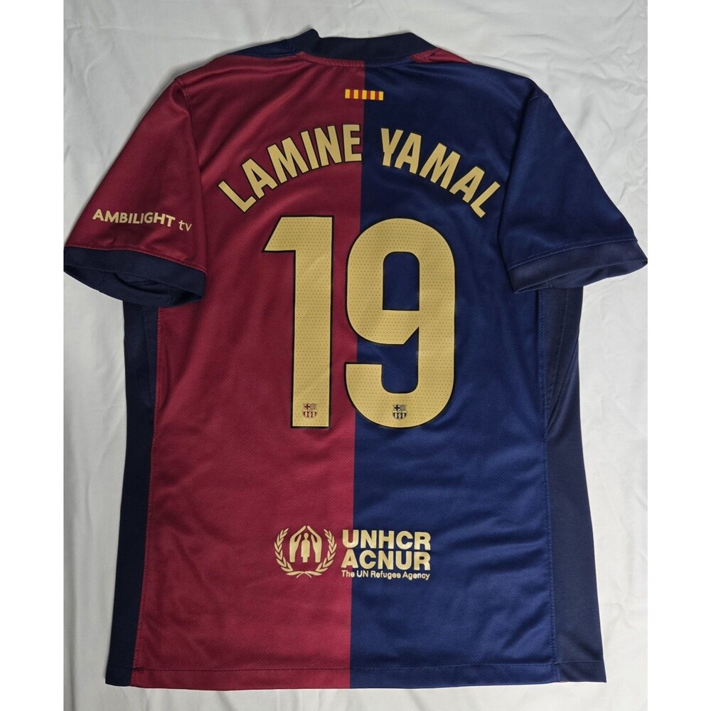 🔵🔴 Nike FC Barcelona LAMINE YAMAL🇪🇸 2024/25 home jersey Medium
